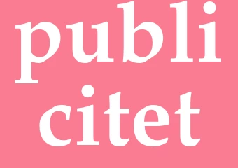 Synonym publicitet