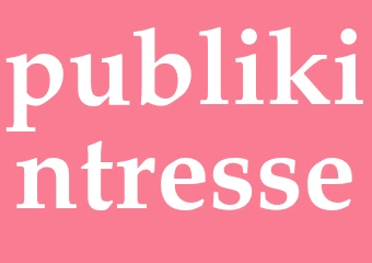 Synonym publikintresse