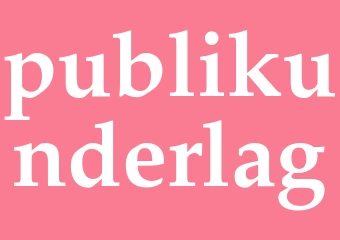 Synonym publikunderlag