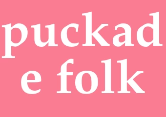 Synonym puckade folk