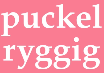 Synonym puckelryggig