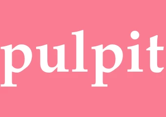 Synonym pulpit