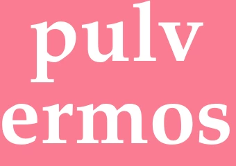 Synonym pulvermos