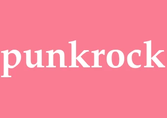 Synonym punkrock