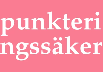 Synonym punkteringssäker