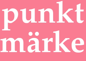 Synonym punktmärke