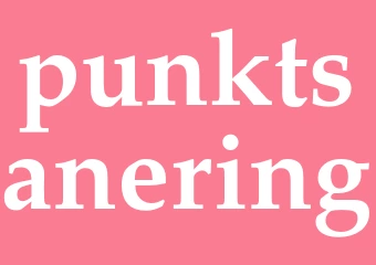Synonym punktsanering