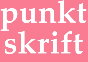 Synonym punktskrift