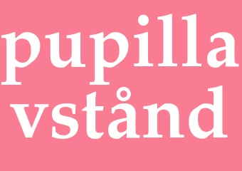 Synonym pupillavstånd