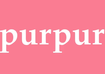 Synonym purpur