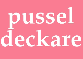 Synonym pusseldeckare