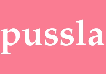 Synonym pussla