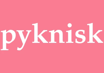 Synonym pyknisk