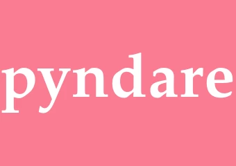 Synonym pyndare