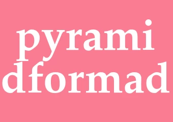 Synonym pyramidformad