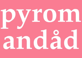 Synonym pyromandåd