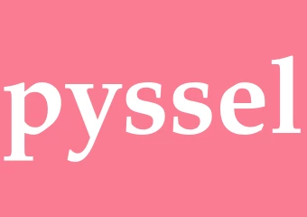 Synonym pyssel