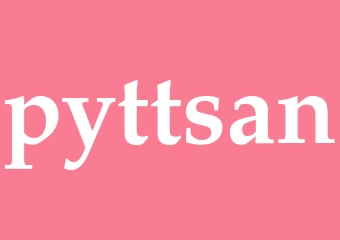 Synonym pyttsan