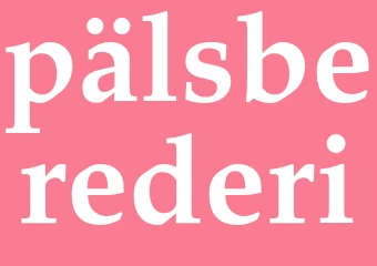 Synonym pälsberederi