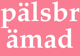 Synonym pälsbrämad