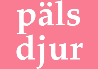 Synonym pälsdjur