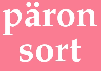 Synonym päronsort