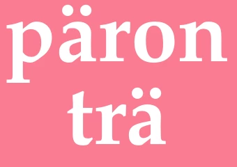 Synonym päronträ