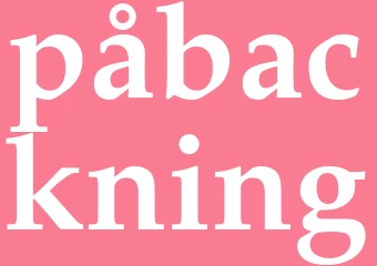 Synonym påbackning