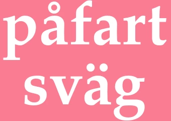 Synonym påfartsväg