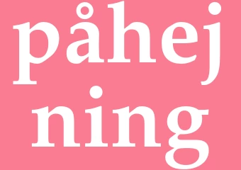 Synonym påhejning