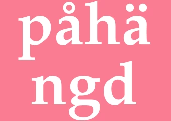 Synonym påhängd