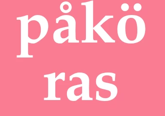 Synonym påköras