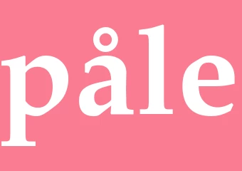 Synonym påle