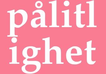 Synonym pålitlighet