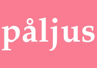 Synonym påljus