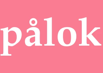 Synonym pålok