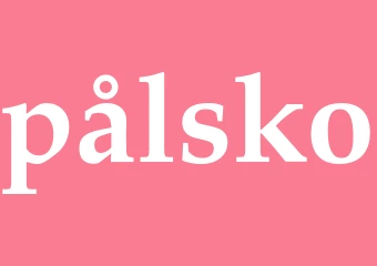 Synonym pålsko
