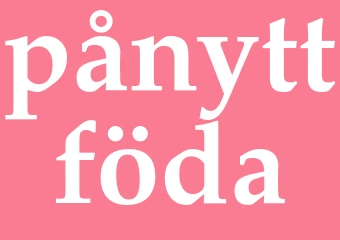 Synonym pånyttföda