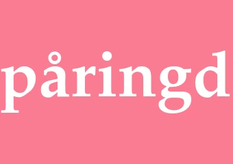Synonym påringd
