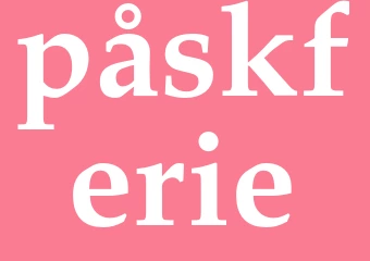 Synonym påskferie