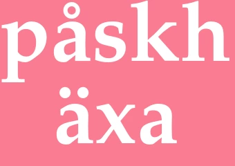 Synonym påskhäxa