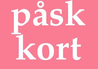 Synonym påskkort