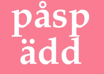 Synonym påspädd