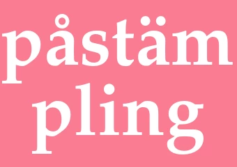 Synonym påstämpling
