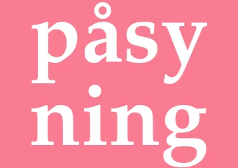 Synonym påsyning