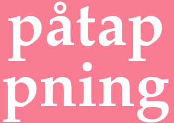 Synonym påtappning