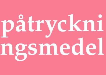 Synonym påtryckningsmedel