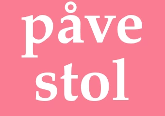 Synonym påvestol