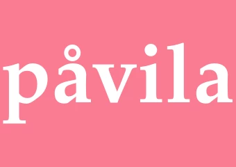 Synonym påvila