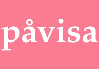 Synonym påvisa